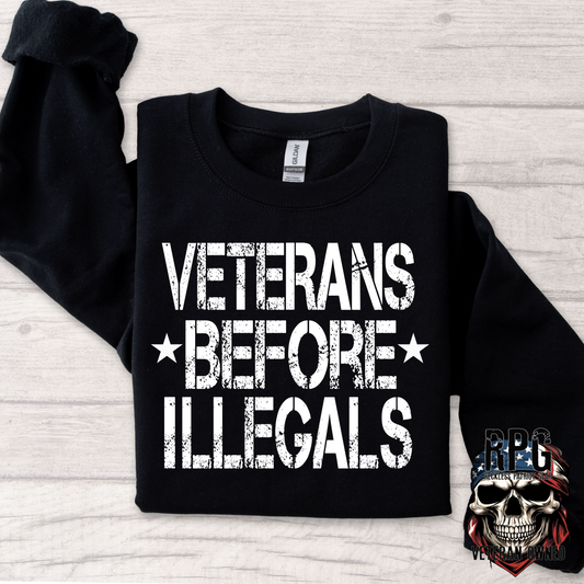 VETERANS BEFORE ILLEGALS